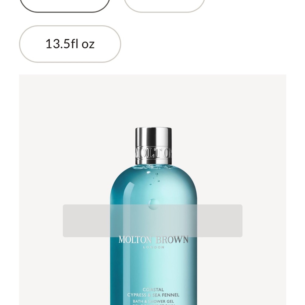 Molton Brown Blue Shower Gel